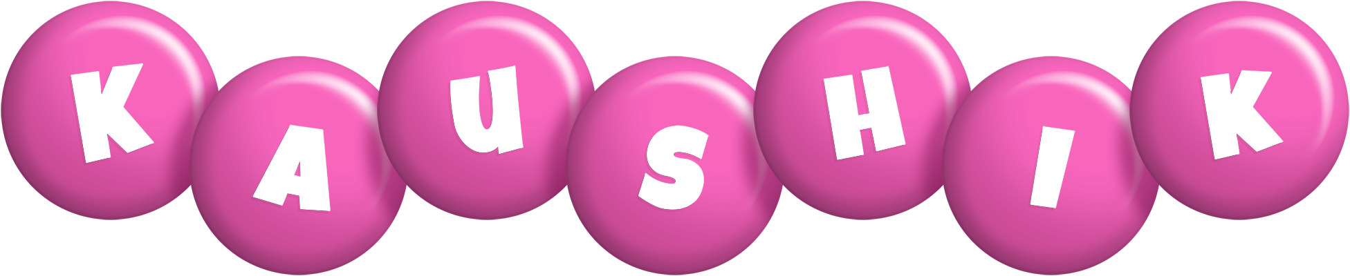 Kaushik candy-pink logo