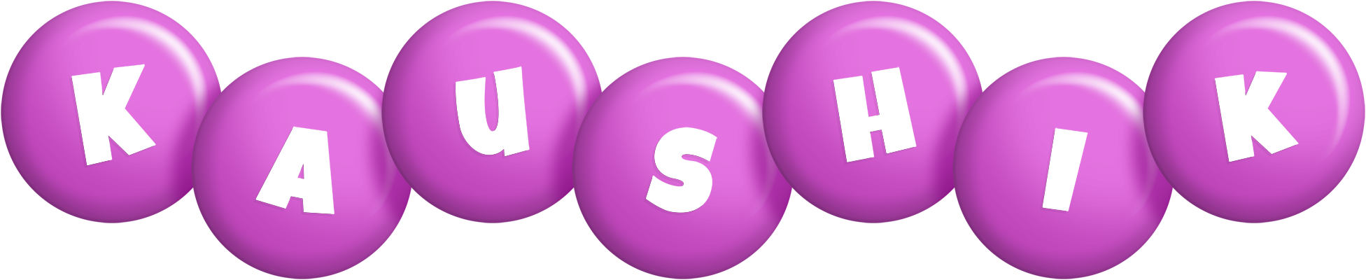Kaushik candy-purple logo