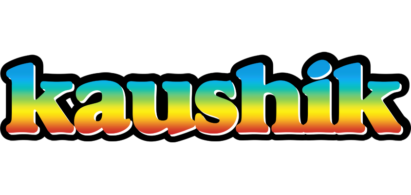 Kaushik color logo