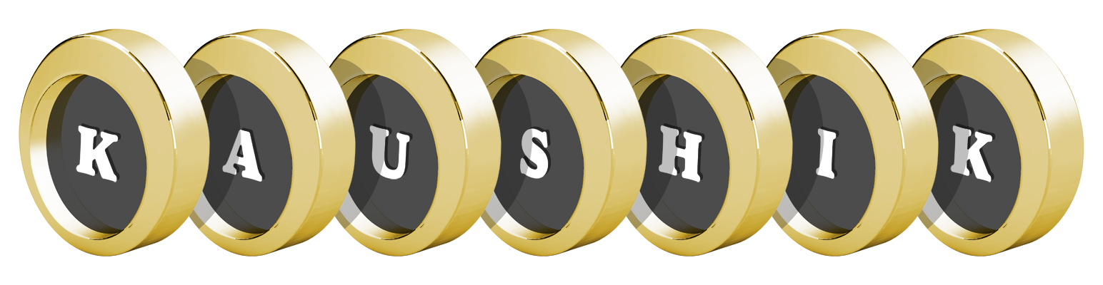 Kaushik gold logo