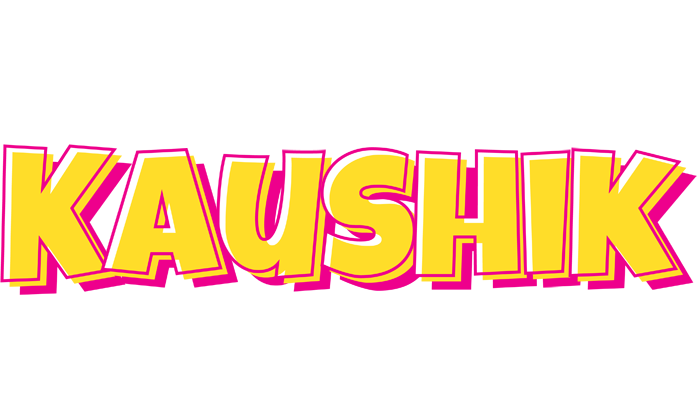 Kaushik kaboom logo