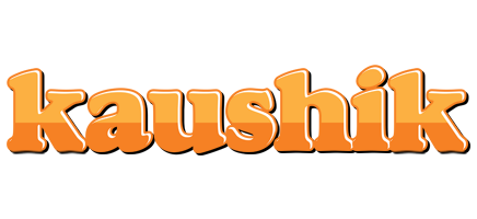 Kaushik orange logo