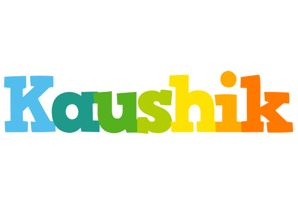 Kaushik rainbows logo