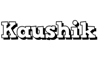Kaushik snowing logo