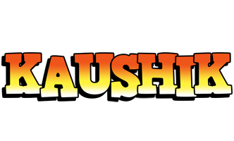 Kaushik sunset logo