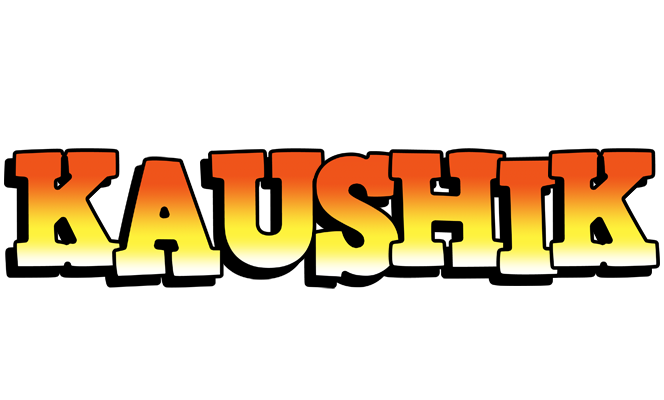 Kaushik sunset logo
