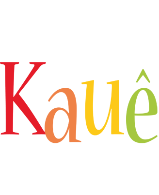Kauê birthday logo