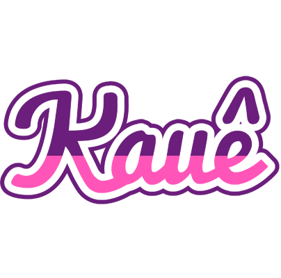 Kauê cheerful logo