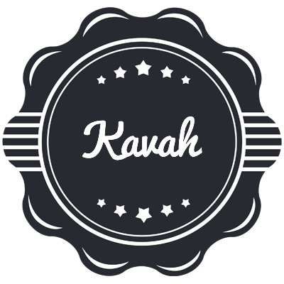 Kavah badge logo