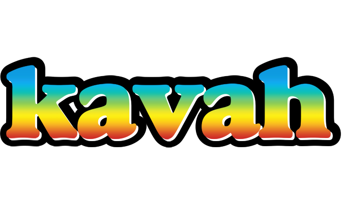 Kavah color logo