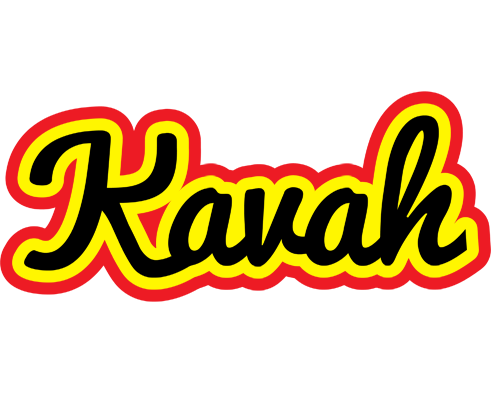 Kavah flaming logo