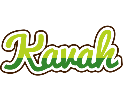 Kavah golfing logo