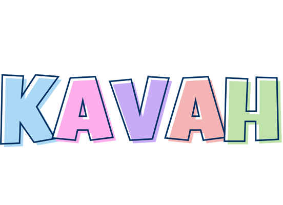 Kavah pastel logo