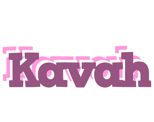Kavah relaxing logo