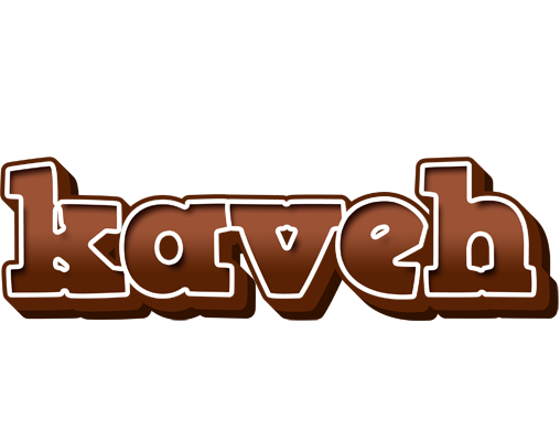 Kaveh brownie logo