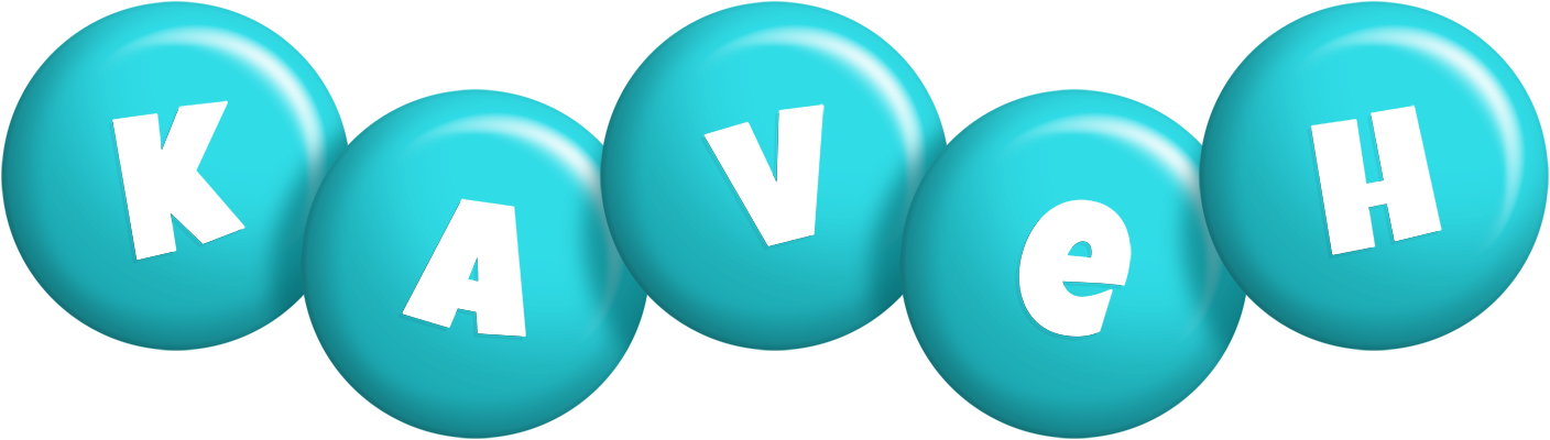 Kaveh candy-azur logo
