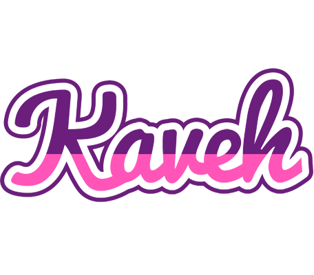 Kaveh cheerful logo