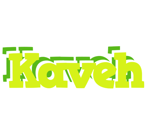 Kaveh citrus logo