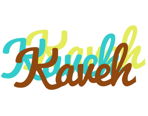 Kaveh cupcake logo