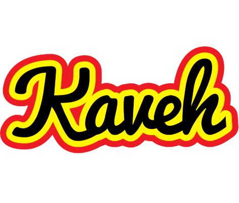 Kaveh flaming logo