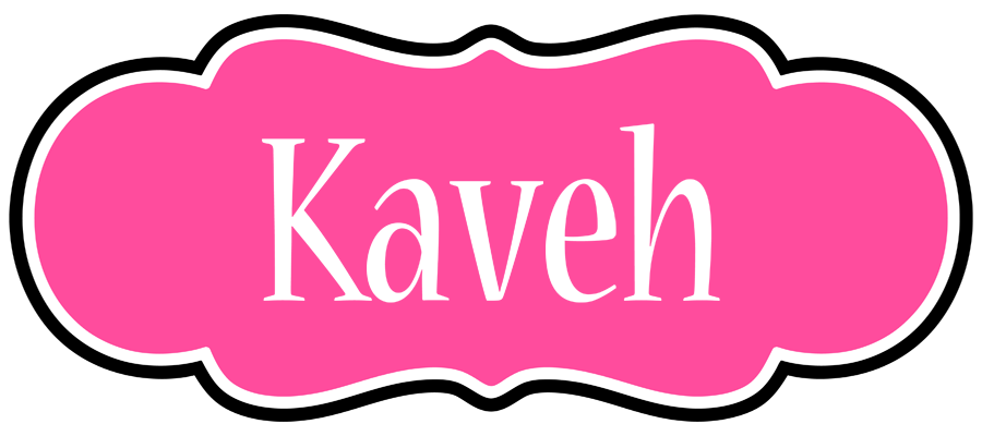 Kaveh invitation logo