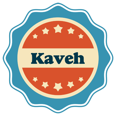 Kaveh labels logo