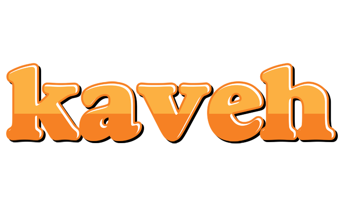 Kaveh orange logo