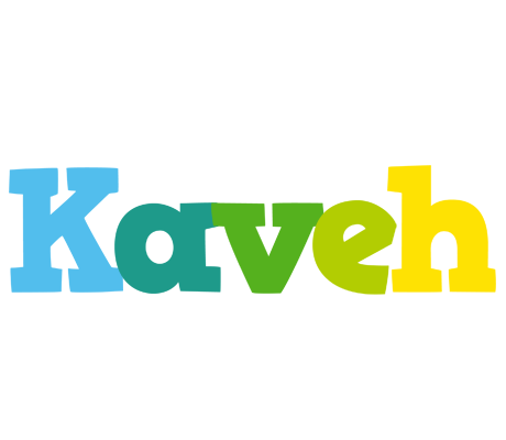Kaveh rainbows logo