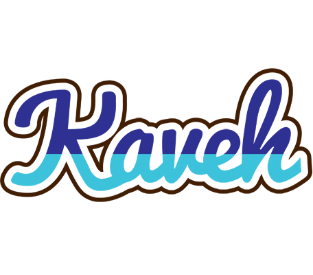 Kaveh raining logo