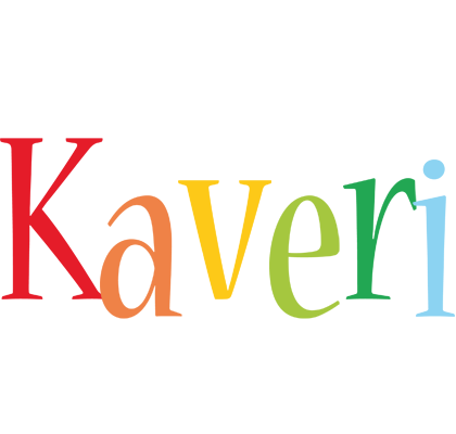 Kaveri birthday logo