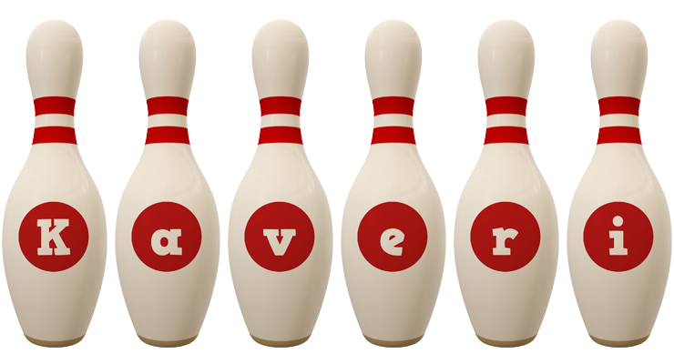 Kaveri bowling-pin logo