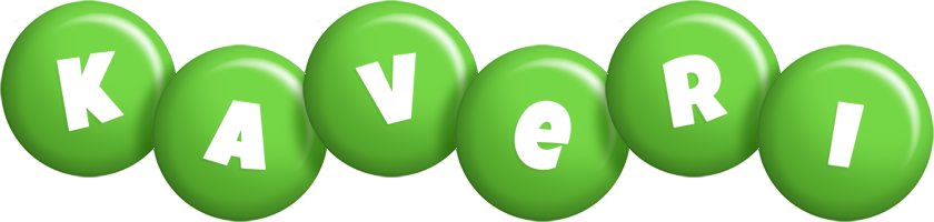 Kaveri candy-green logo