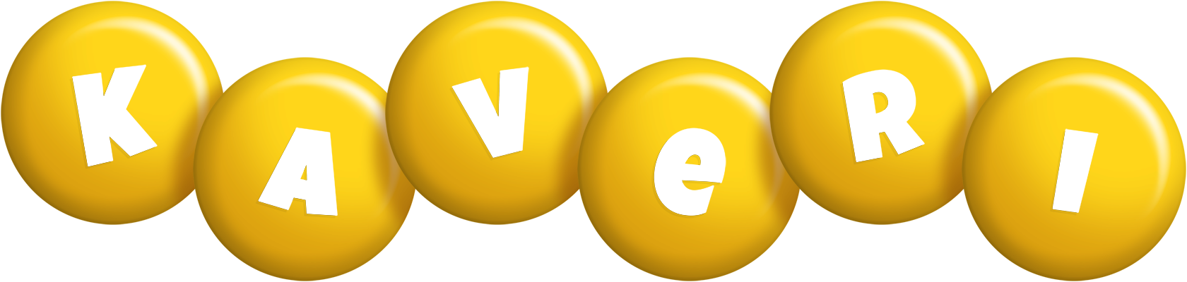 Kaveri candy-yellow logo