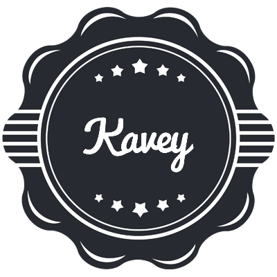 Kavey badge logo