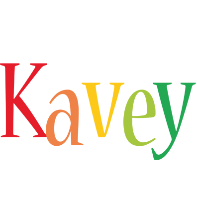 Kavey birthday logo