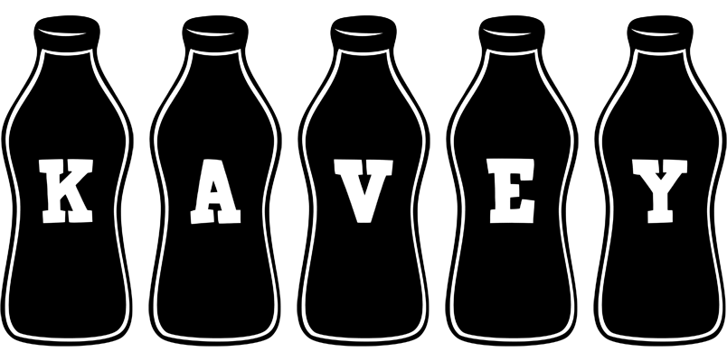 Kavey bottle logo