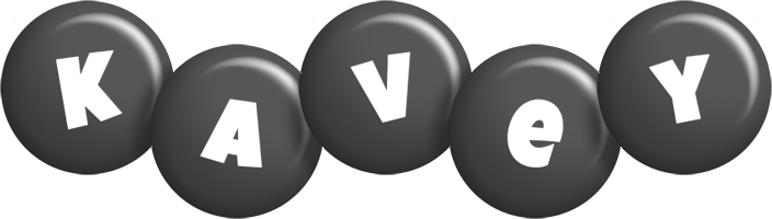 Kavey candy-black logo