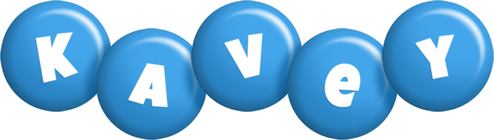 Kavey candy-blue logo