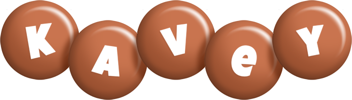 Kavey candy-brown logo