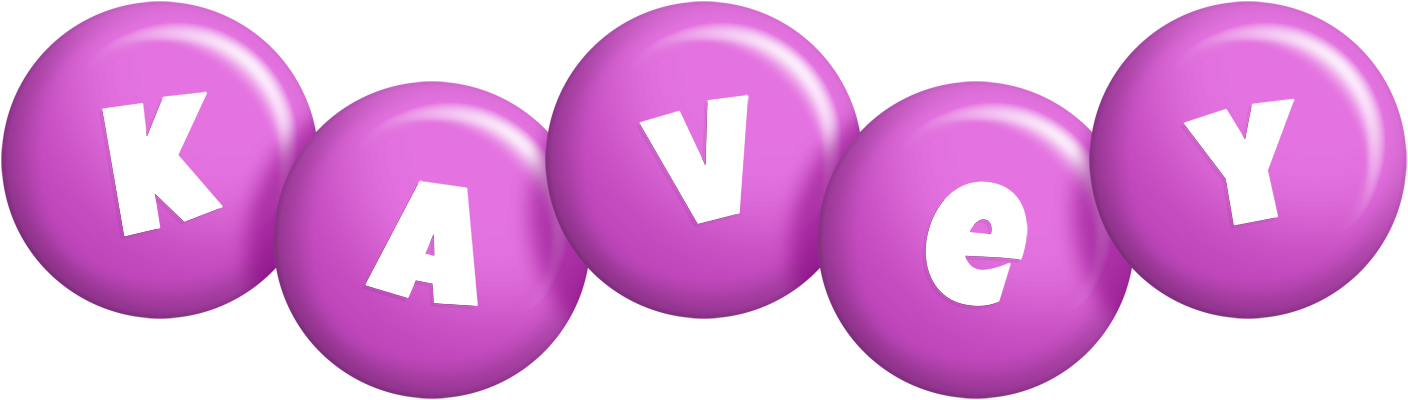 Kavey candy-purple logo