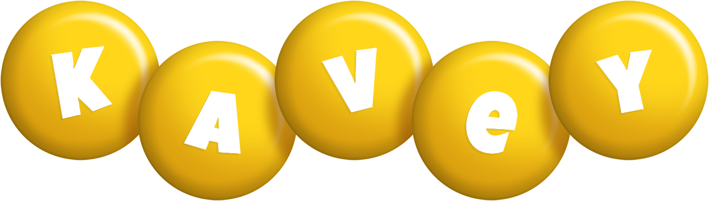 Kavey candy-yellow logo