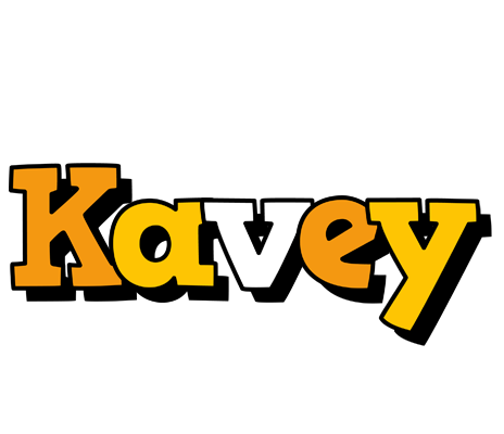 Kavey cartoon logo