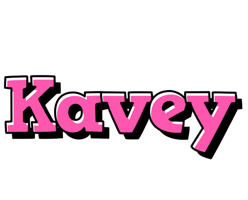 Kavey girlish logo