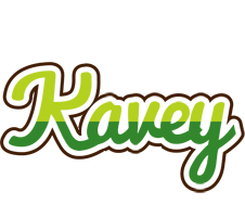 Kavey golfing logo