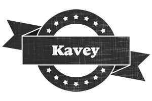Kavey grunge logo