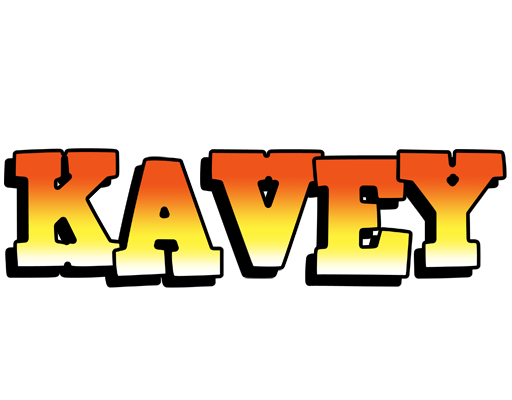 Kavey sunset logo