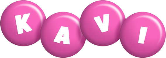 Kavi candy-pink logo