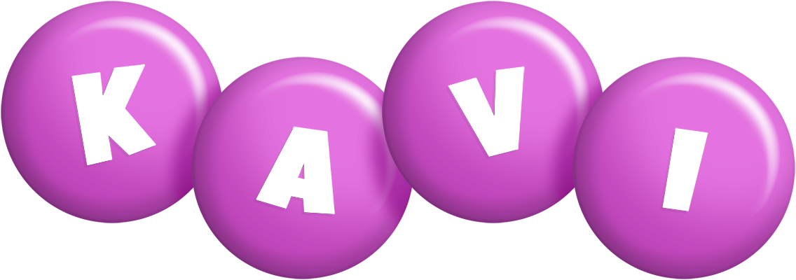 Kavi candy-purple logo