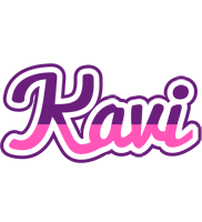 Kavi cheerful logo
