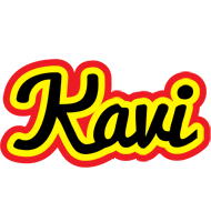 Kavi flaming logo